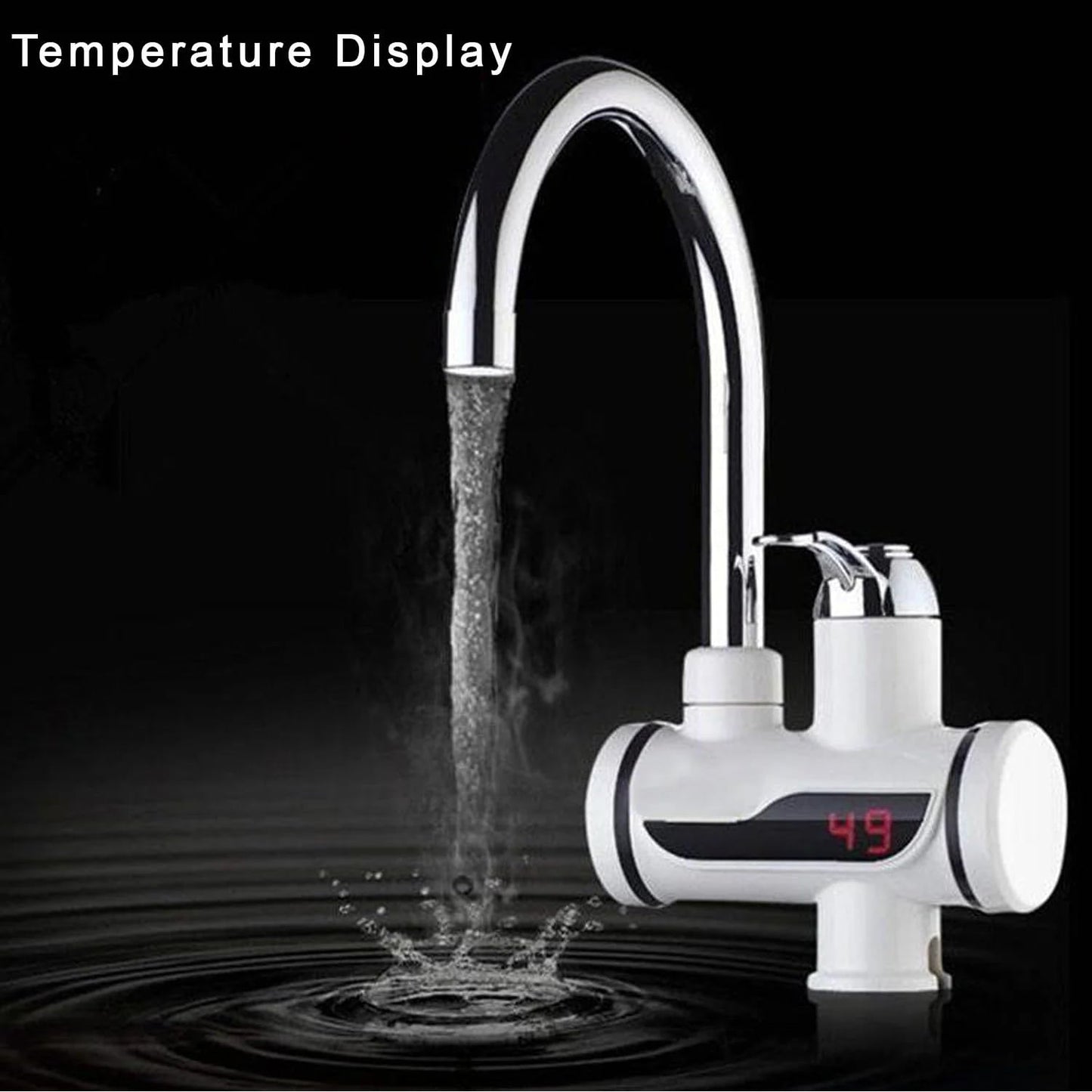 Instant Water Heater Faucet | Dynamic Instant Water Faucet Geyser | Instant Water Geyser Faucet | Instant Electric Heating Water Faucet | Electric Faucet Instant Hot Water Heater Tap