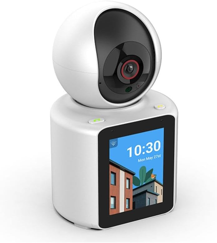 Smart AI 1080P Video Calling WIFI CCTV Camera, One Click Video Call Camera Night Vision Motion Detection Home Surveillance One channel