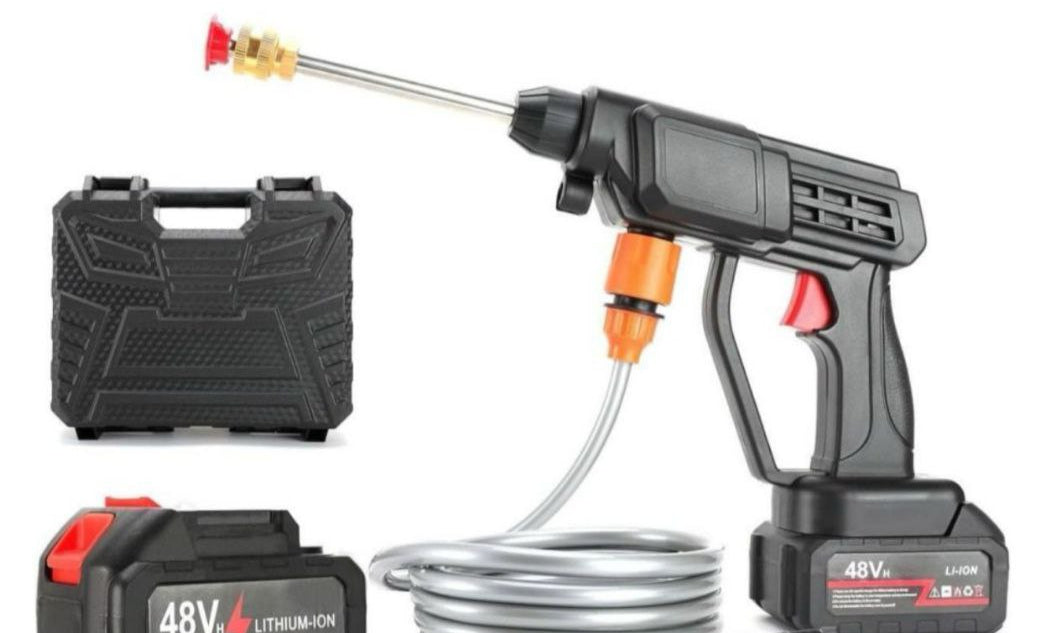 Portable High-Pressure Car Washer – Powerful & Multi-Purpose Cleaning!