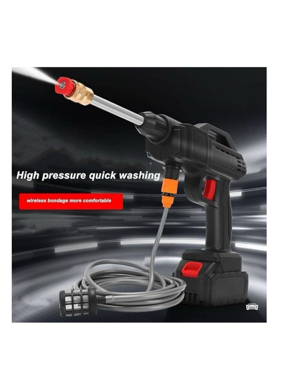 Portable High-Pressure Car Washer – Powerful & Multi-Purpose Cleaning!