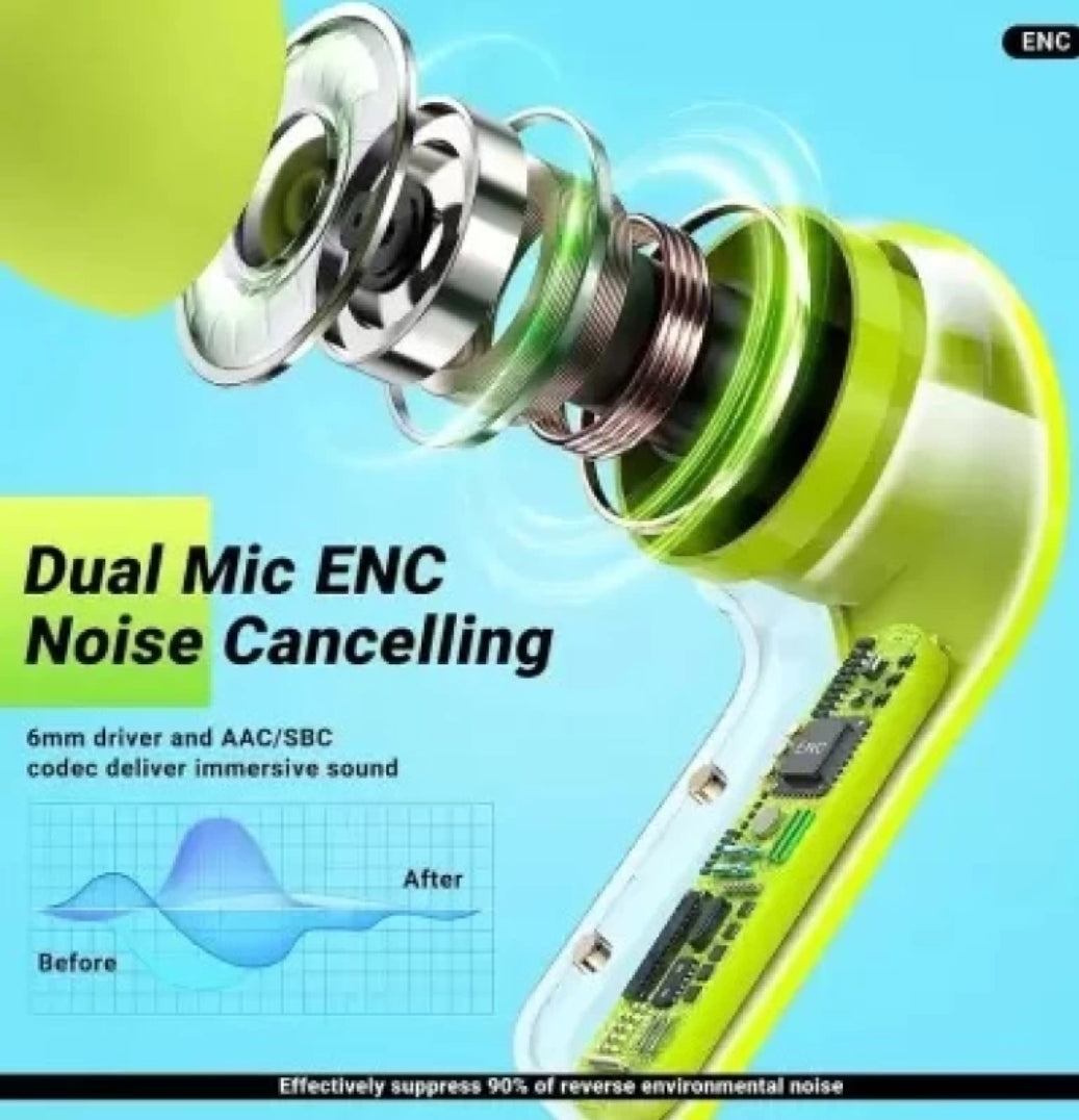 NKL Smart Design UltraPods Buds or Charging Case,Sensor Touch 367 Bluetooth