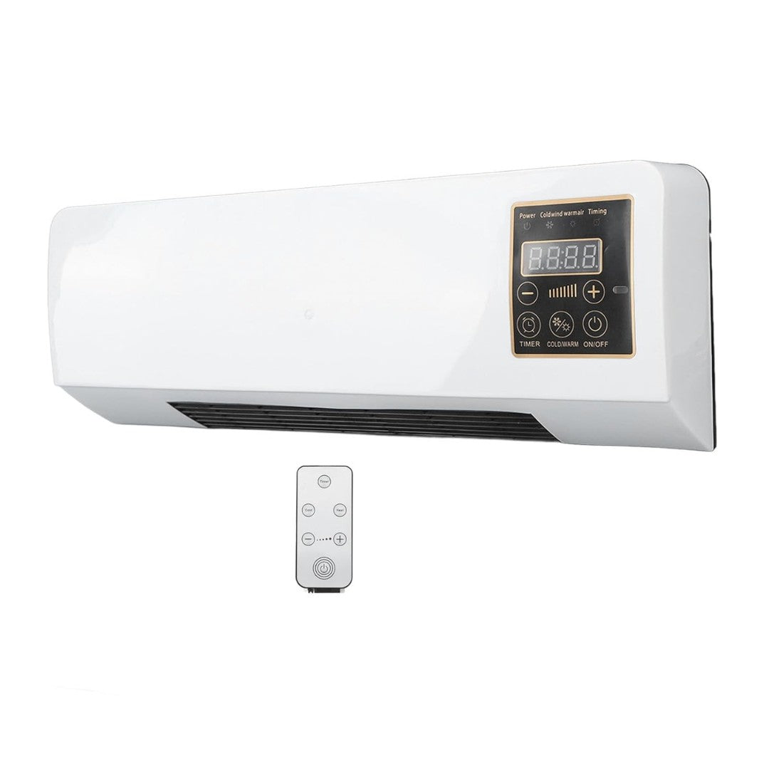 Portable Air Conditioner, Mini AC Wall Mounted Cooling and Heating Fan, Portable Touch Control Low Noise Air Conditioner for Indoor Outdoor