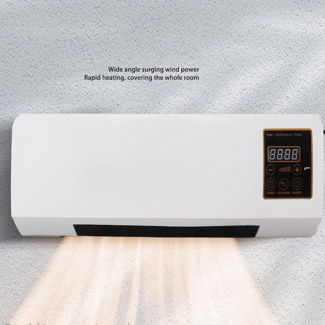 Portable Air Conditioner, Mini AC Wall Mounted Cooling and Heating Fan, Portable Touch Control Low Noise Air Conditioner for Indoor Outdoor
