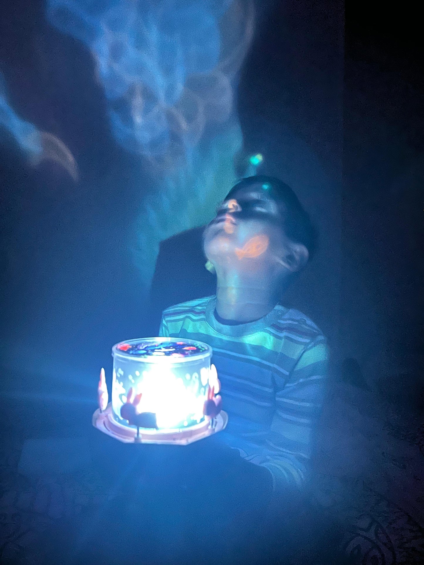Rotating rabits Kids Room Light Projector