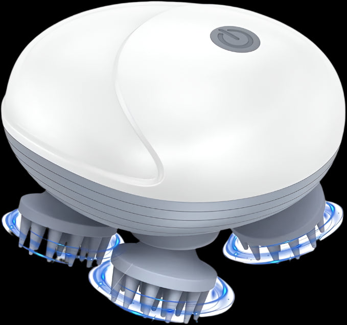 Electric scalp massager for hair growth, head massage, body pain and relaxation