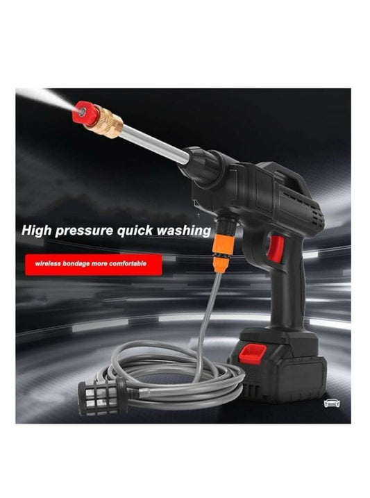 Portable High-Pressure Car Washer – Powerful &amp; Multi-Purpose Cleaning!