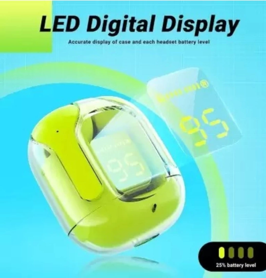 NKL Smart Design UltraPods Buds or Charging Case,Sensor Touch 367 Bluetooth