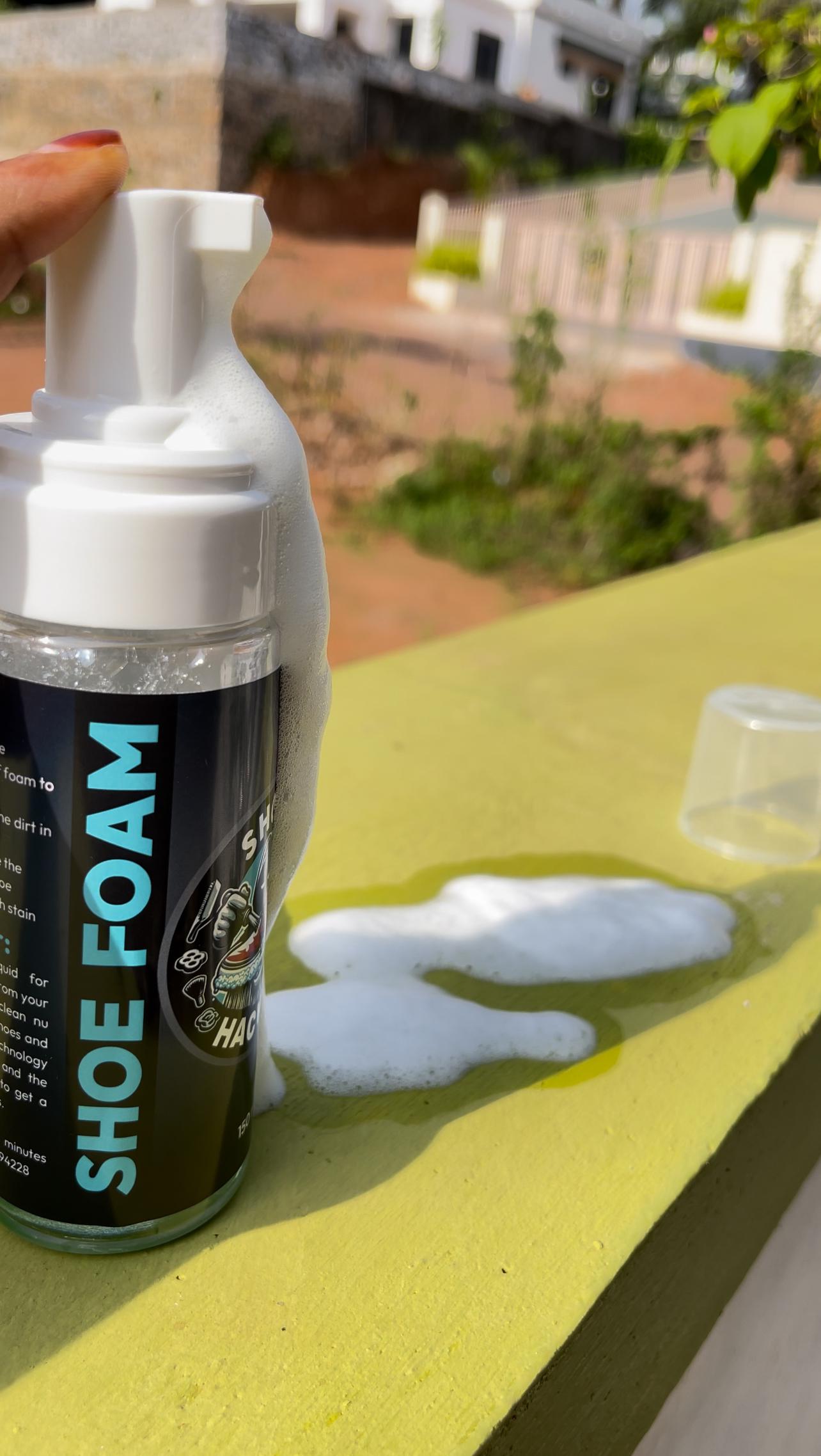 Shoe Hacker Shoe cleaning foam and free brush